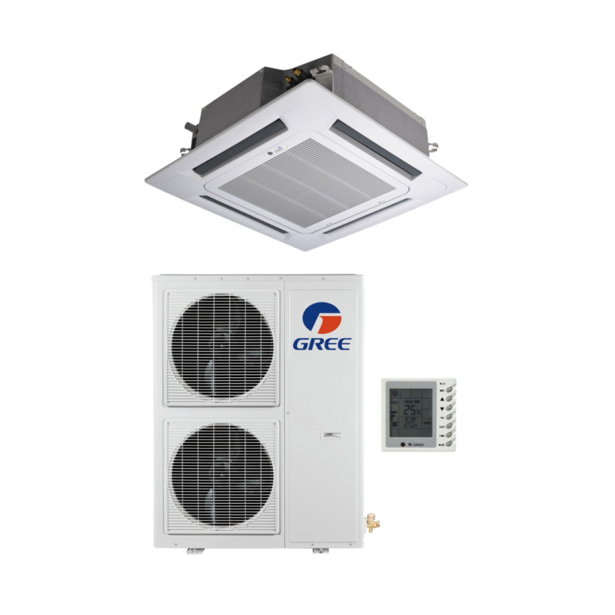 Касетний кондиціонер Gree GKH42K3FI/GUHD42NM3FO